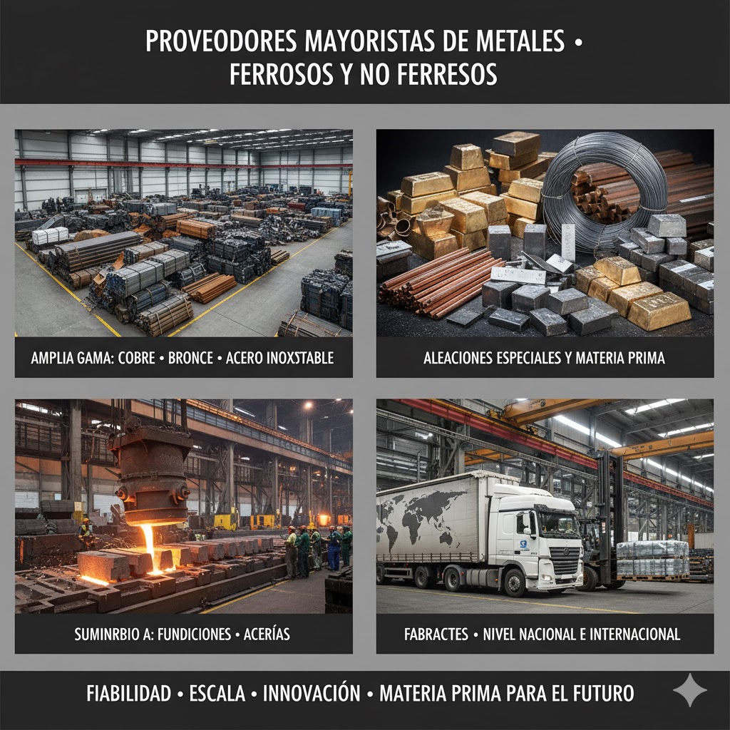 Comercio Mayorista de Metales Ferrosos y No Ferrosos